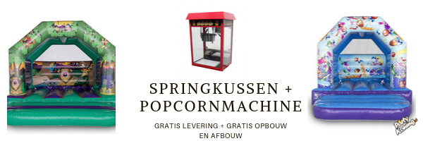 popcornmachine springkussen combideal 1