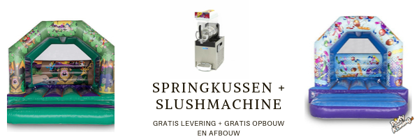 springkussen en slushmachine huren